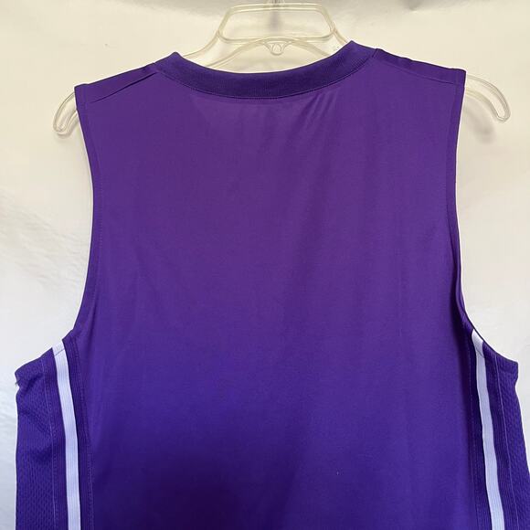 Nike Team Mens Practice Jersey Size Small No Team No Name Purple White Stripes - Picture 6 of 11